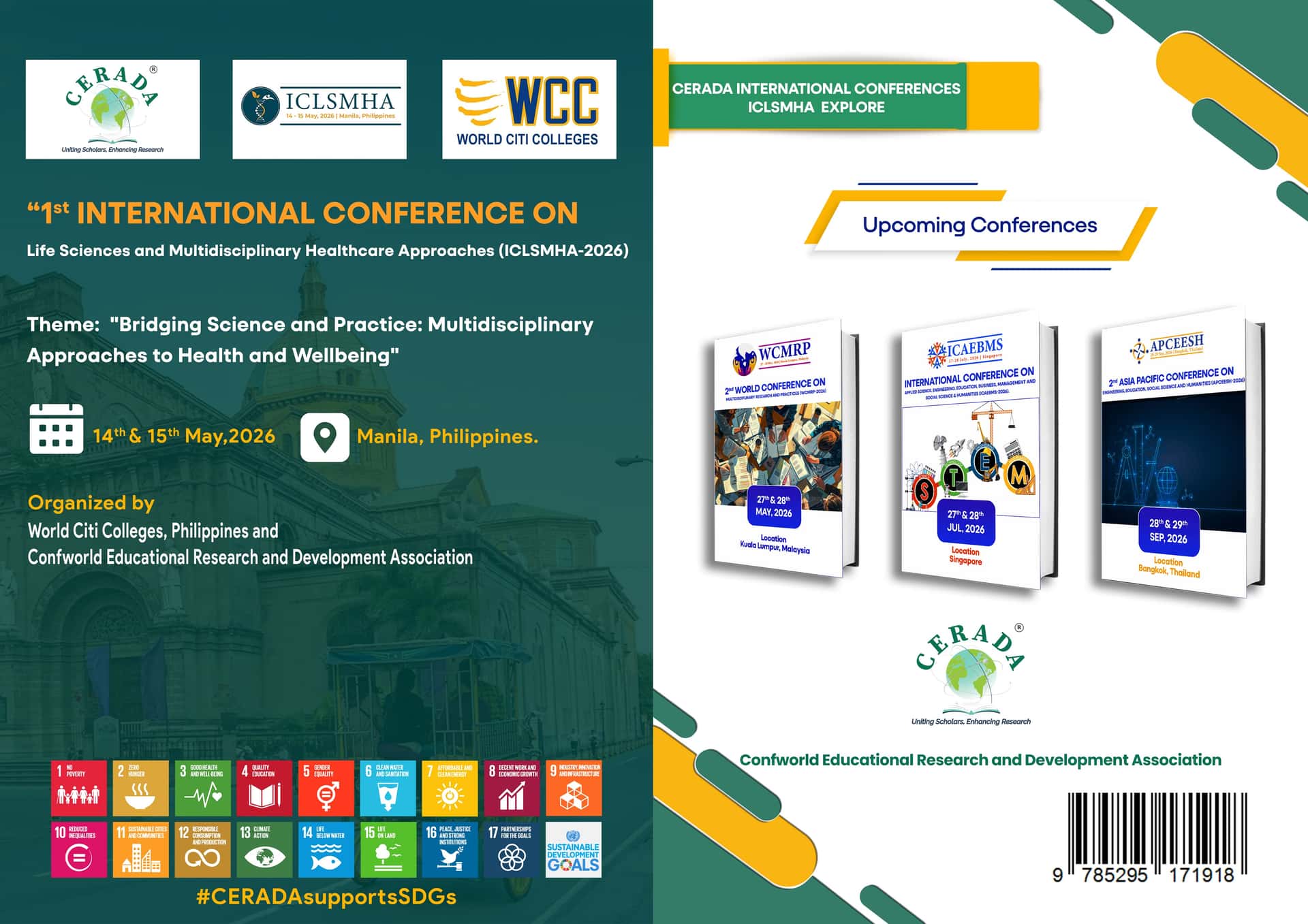 ICLSMHA - 2026 proceeding book cover